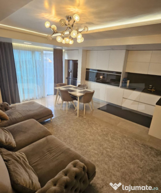 Apartament duplex cu gradina si 2 parcari, zona Poligon