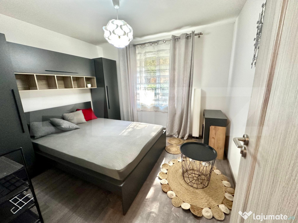 Apartament 2 camere,parter,mobilat si utilat,Cetate