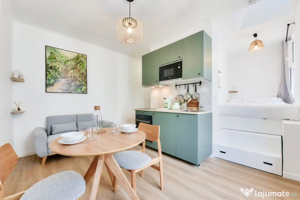 Apartament luminos și liniștit