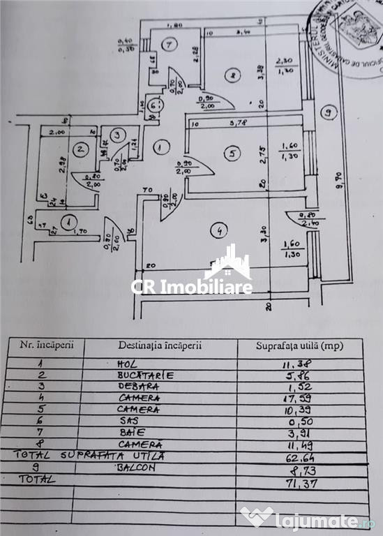 Apartament 3 camere Strada Resita