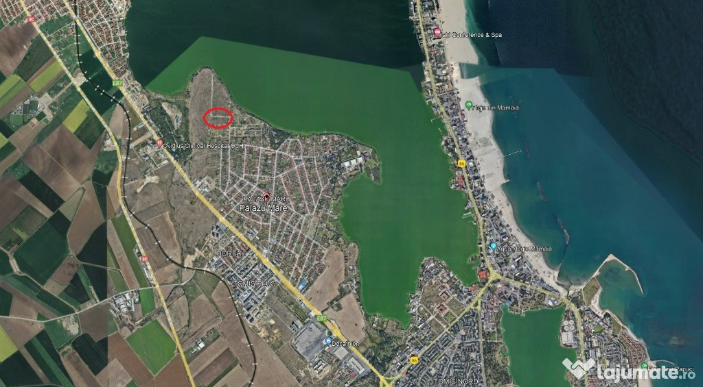 Teren de vanzare in Constanta zona Palazu Mare