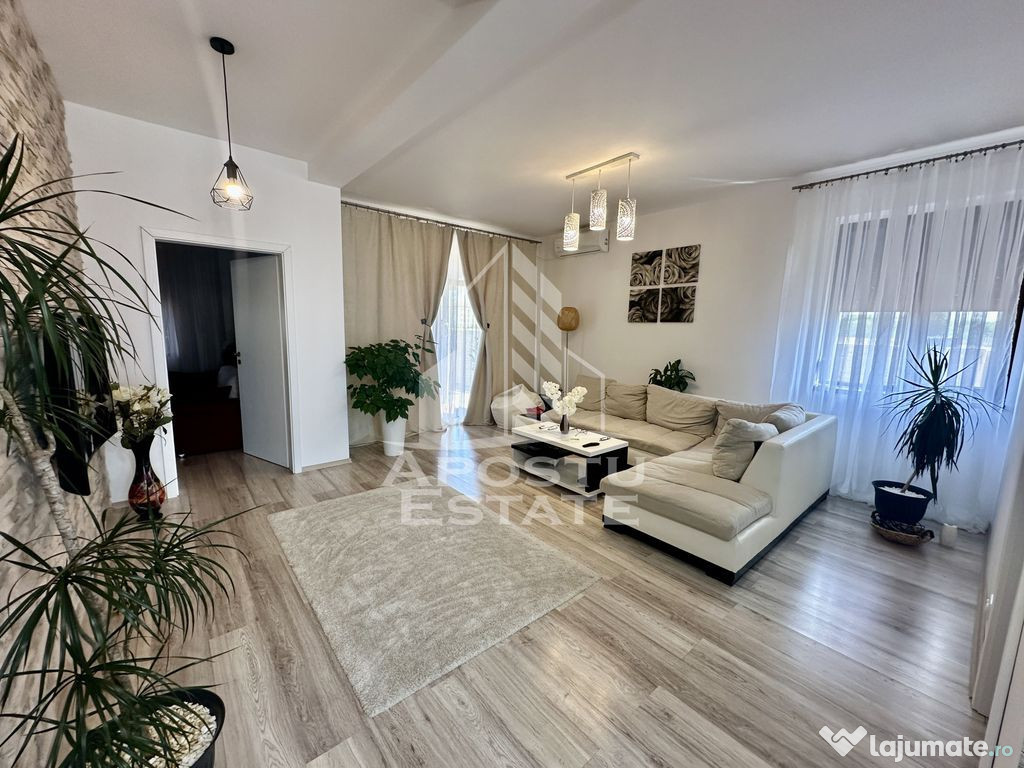 Duplex mobilat cu 5 camere la intrare in Giroc