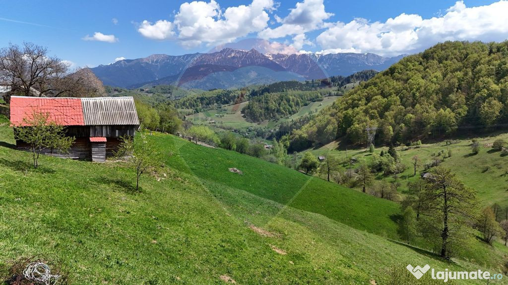 Teren intravilan în Moieciu | 2.847 mp | Deschidere DN 7...