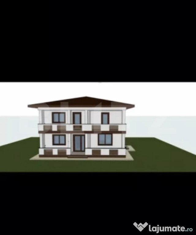Proiect Casă + garaj în construcție – teren 553 mp, Hol