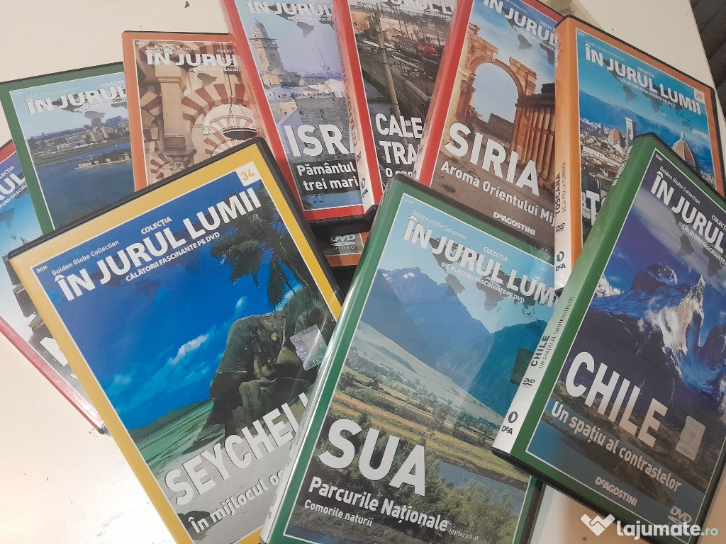 In Jurul lumii - 10 dvd travel