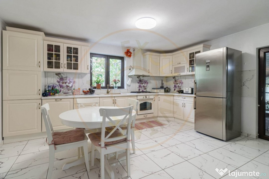 Casă individuală P+M, 5 camere, teren 439 mp – complet u