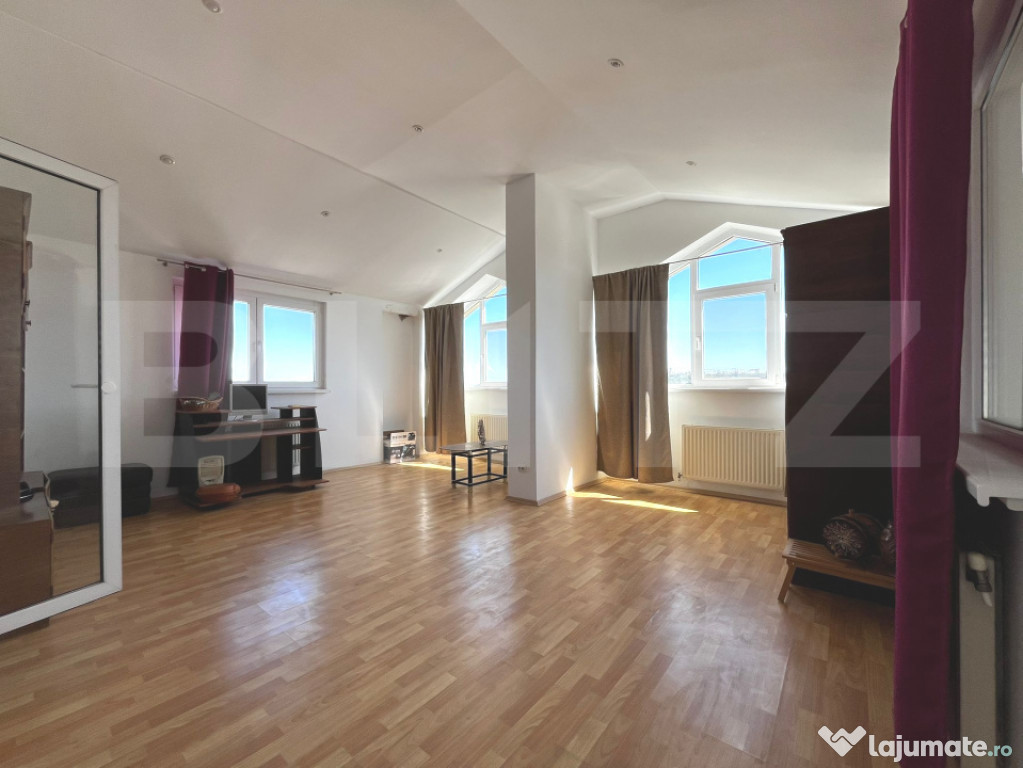 Apartament tip duplex cu 4 camere, mansarda si terasa - Cug