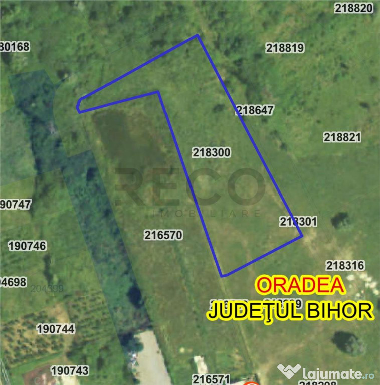 RECO teren intravilan in zona industriala