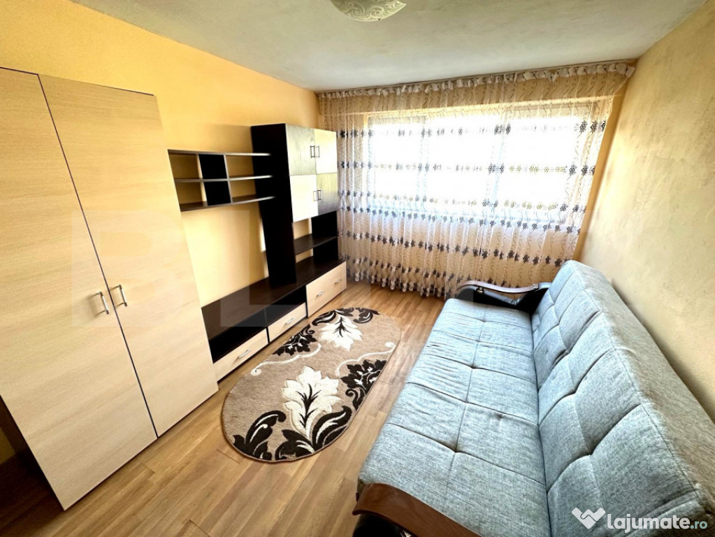 Cameră de cămin 19,7 mp | Mobilată | Valea Roșie – Sta
