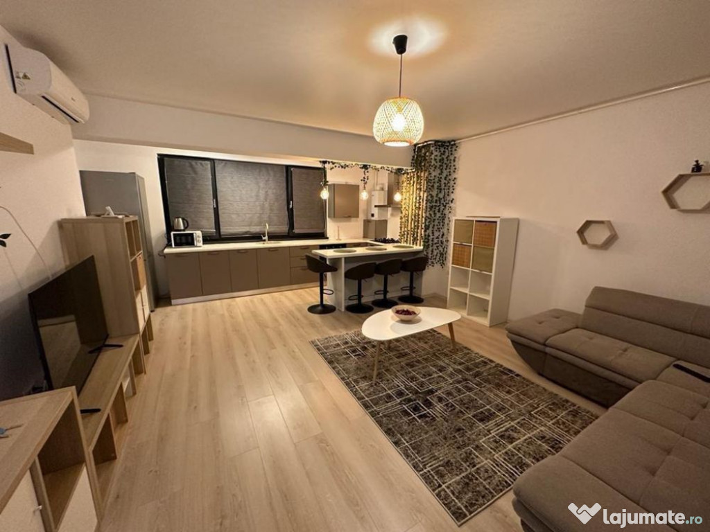 Apartament de 70 mp de inchiriat – complet mobilat si u...