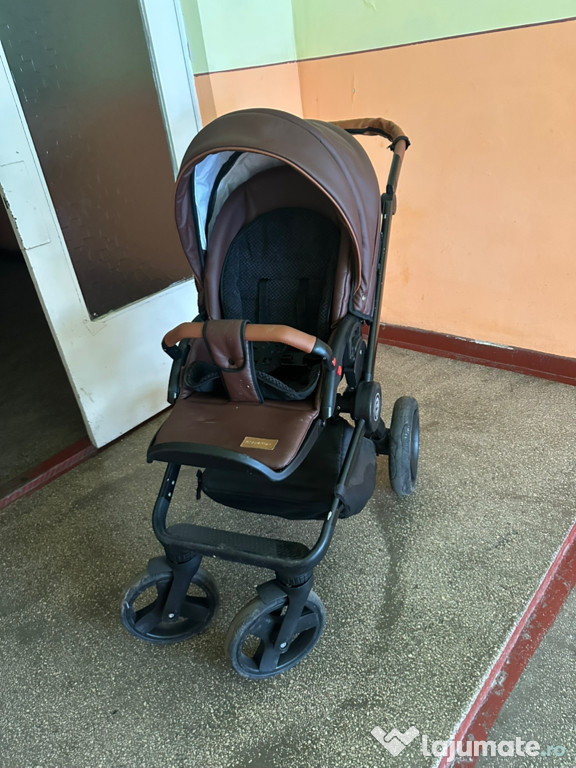 Carucior 3 in 1 Topaz Lux Brown - Krausman - Testat ADAC