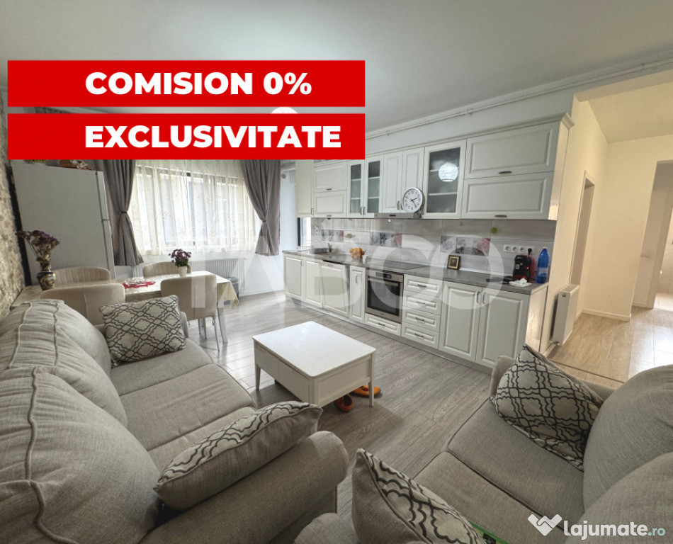 COMISION 0- Apartament 3 camere balcon etaj 1 loc parcare Ar