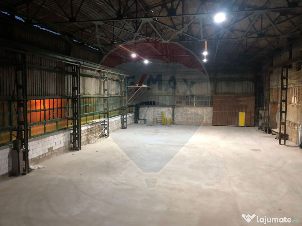 Spațiu industrial de 550mp de închiriat în zona Periferie