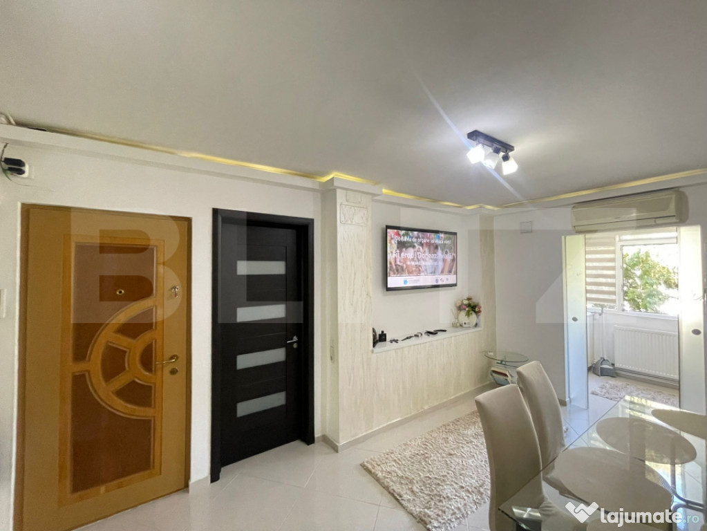 Apartament 2 camere decomandat ,53,18mp,etaj 3 ,zona Rovine
