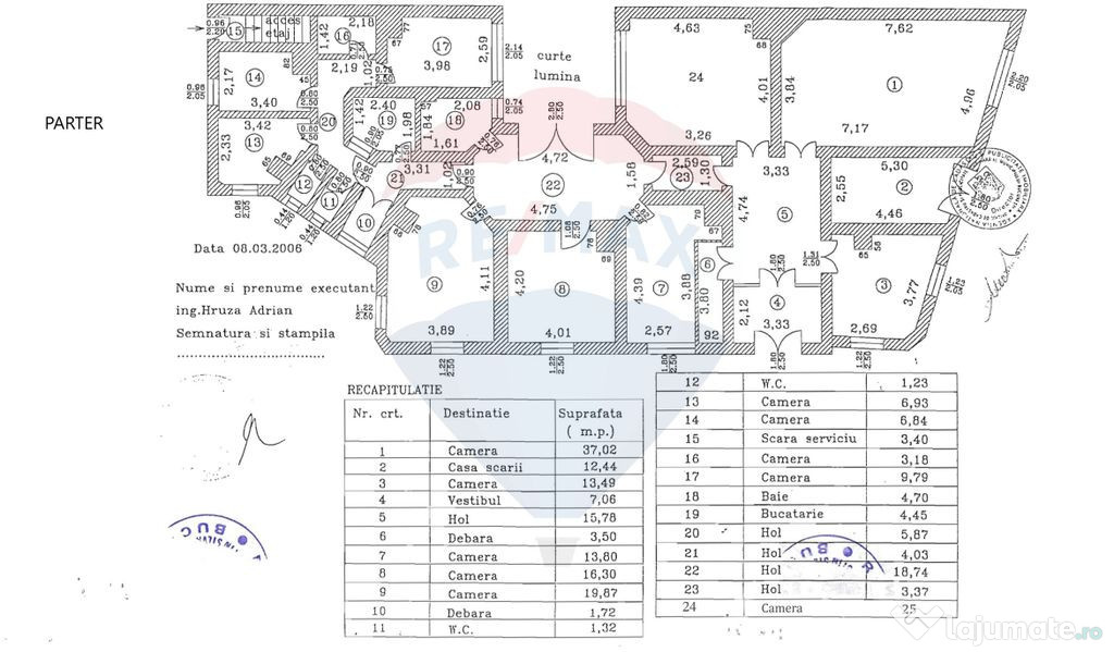 Spațiu de birouri/comercial, demisol+ parter/P+E+M, 250 ...