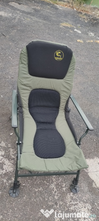 2 scaune pescuit Baracuda HYB010C-AL cu extensie si husa