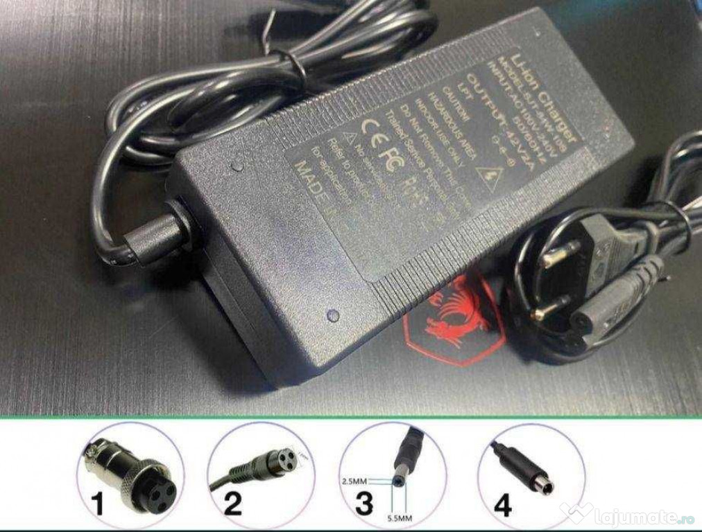 Incarcator trotineta electrica / bicicleta 42V 2A