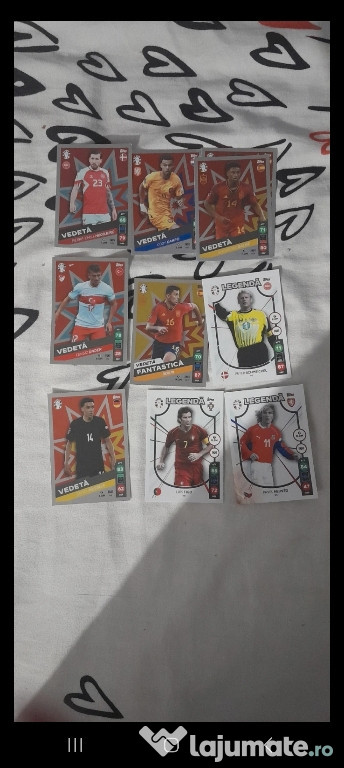 Carti de joc fotbal