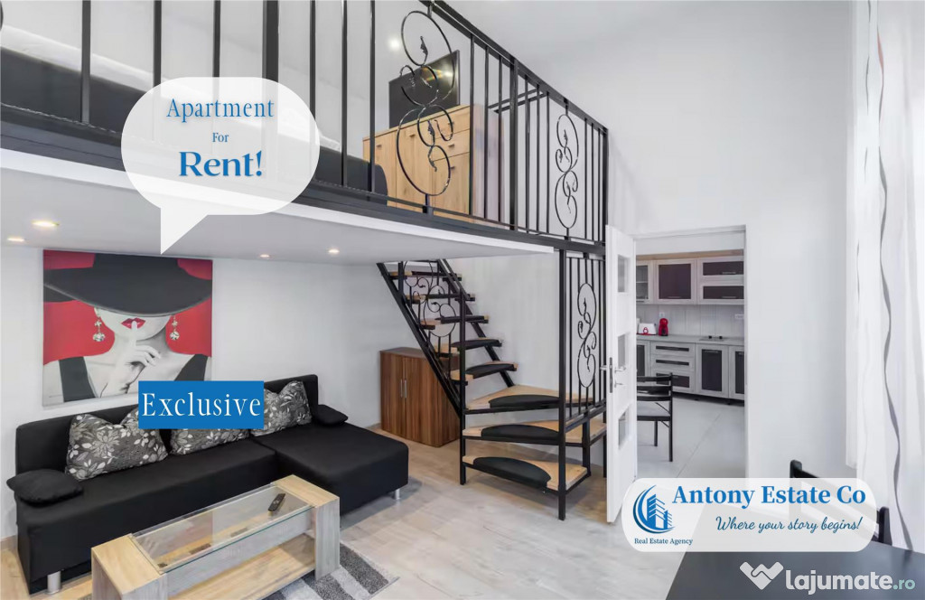 Apartament de închiriat, 1 camera, Ultra-Central, Oradea