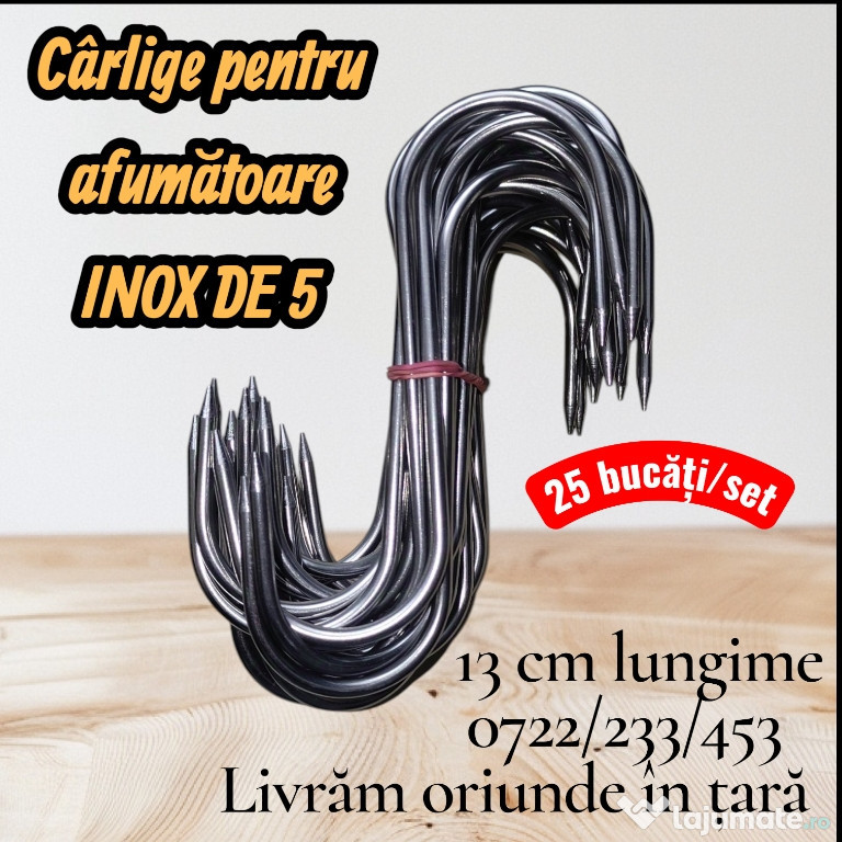 Cârlige pentru afumătoare