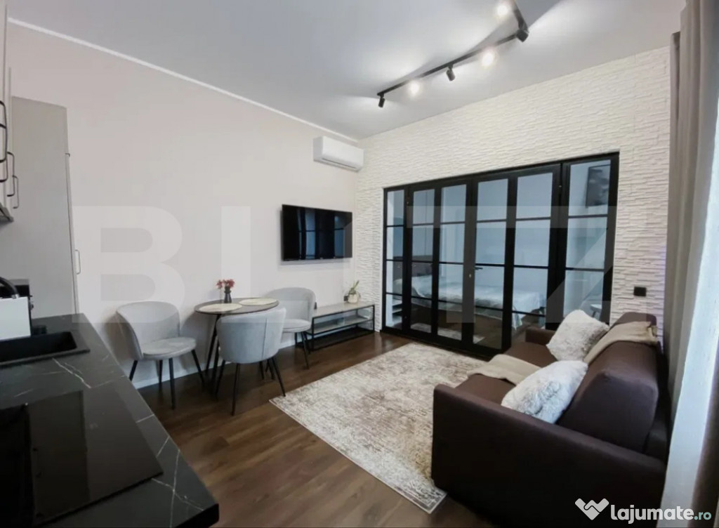 Apartament modern cu 1 camera, 33 mp, Centru