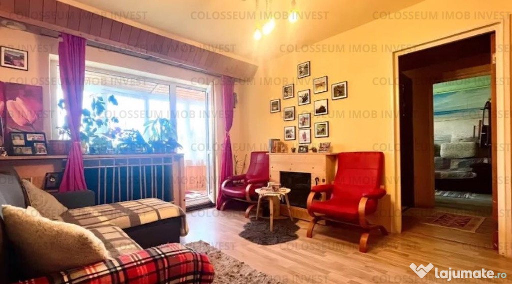 Apartament 2 camere, semidecomandat - zona Astra