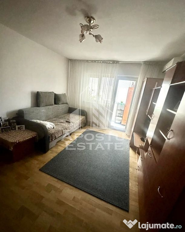 Apartament 2 camere, mobilat, centrala proprie, zona Giro...