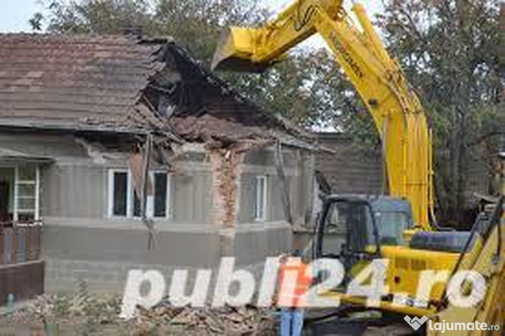 Demolam case/garaje in Galati rapid