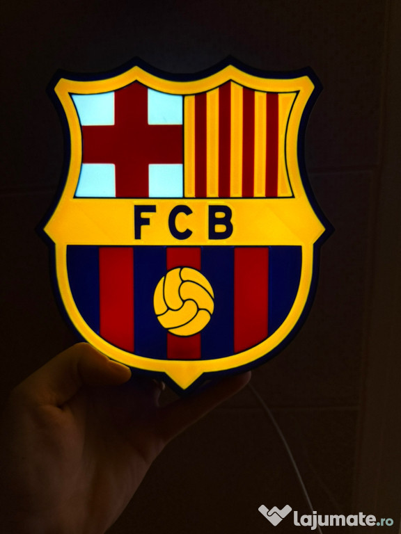 Lampa Led Barcelona/Milan/Real/Dinamo/Bayern/Steaua