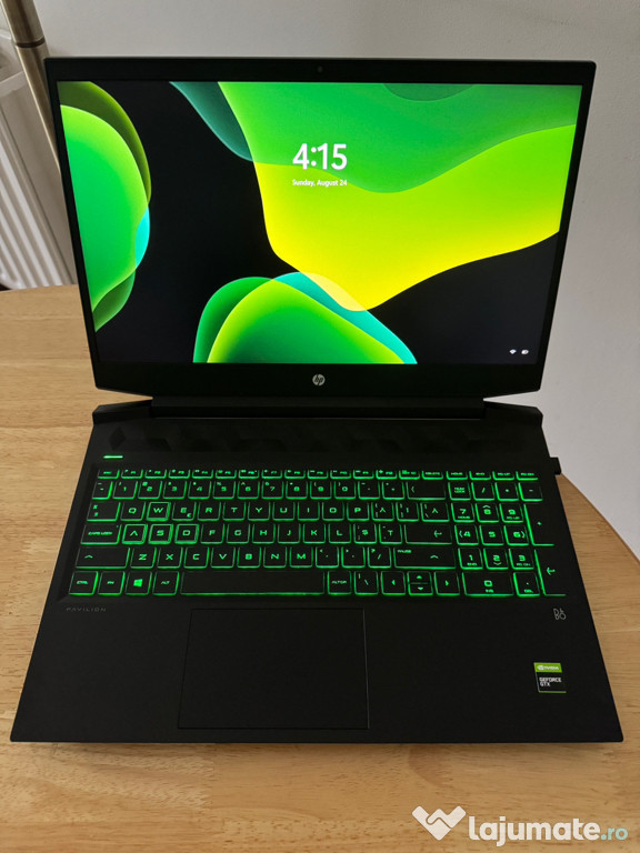 Laptop Gaming HP Pavilion 16.1 inch i7 10750 H 5G