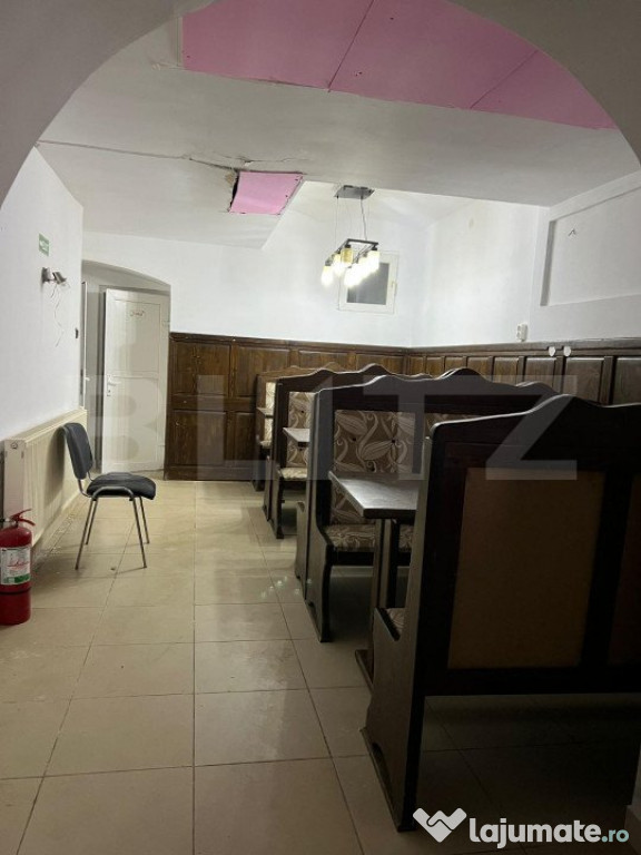 Spatiu comercial 110 mp, mobilat, utilat pentru pizzerie, ce