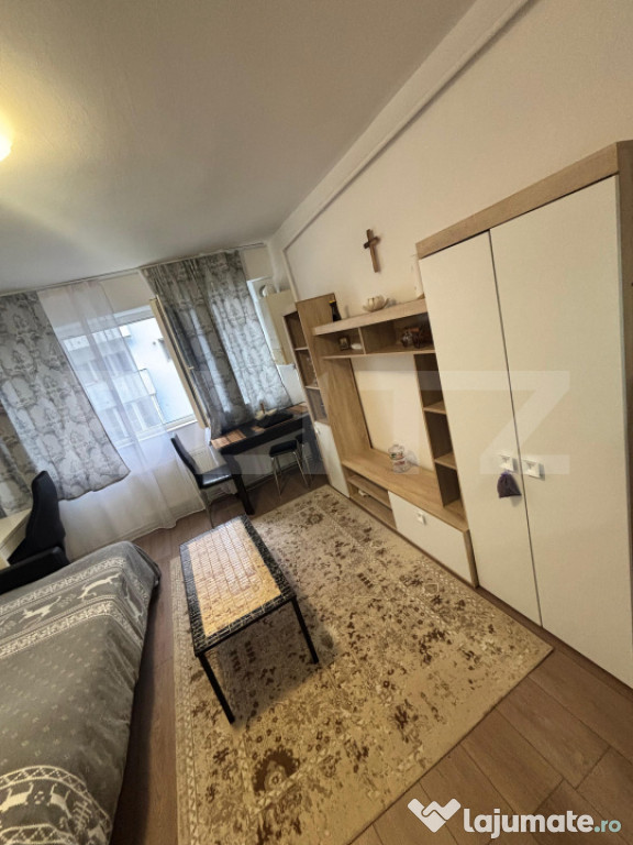 Garsonieră de lux – 23 mp, complet renovată, etajul 2