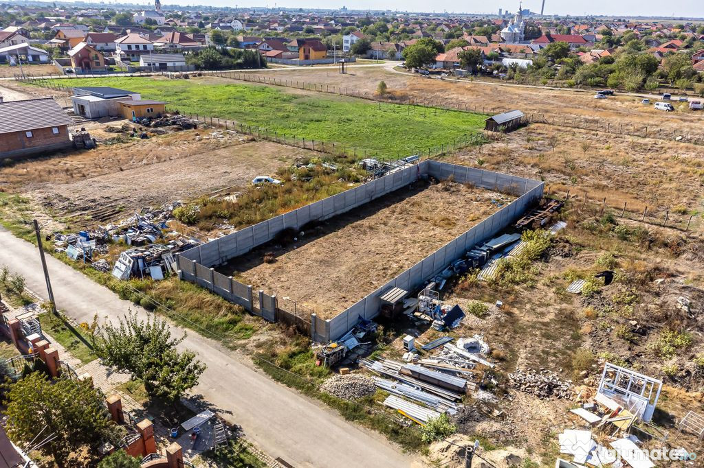 Teren de 733 mp în Livada, cu gard finalizat, Comision 0