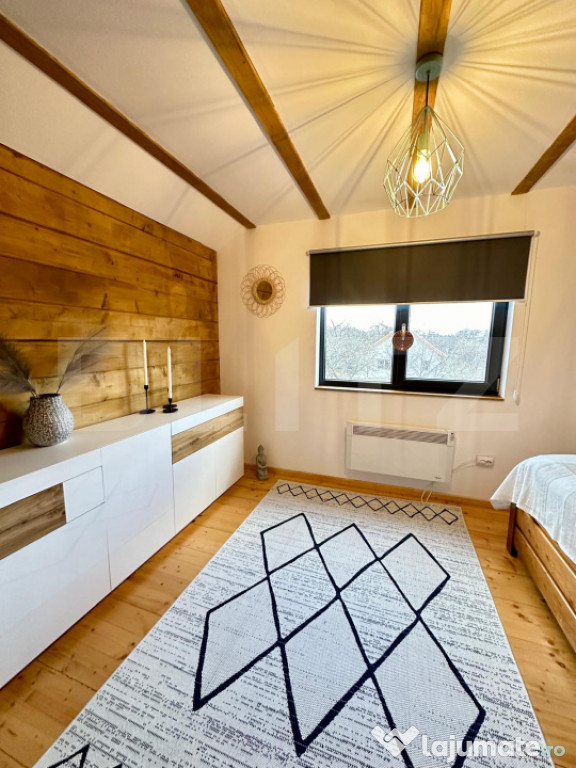 Casa ecologica tip sandwich, eficienta energetic, teren 2.67