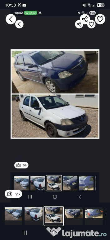 Dezmembrez Dacia Logan