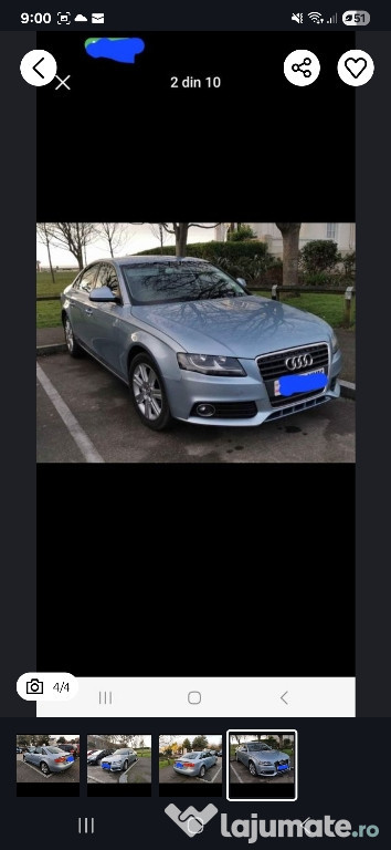 Dezmembrez Audi A4 b8 2.0tdi