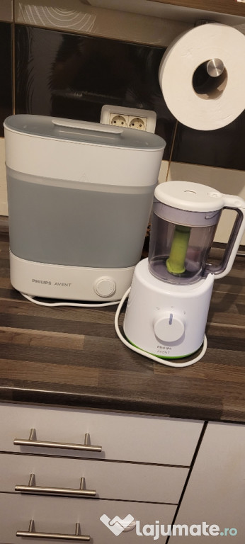 ???? Set Philips Avent – Sterilizator electric + Blender