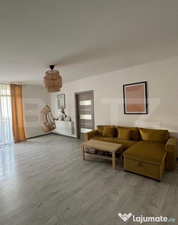 Apartament luminos | 2 camere | Balcon generos | Etaj interm