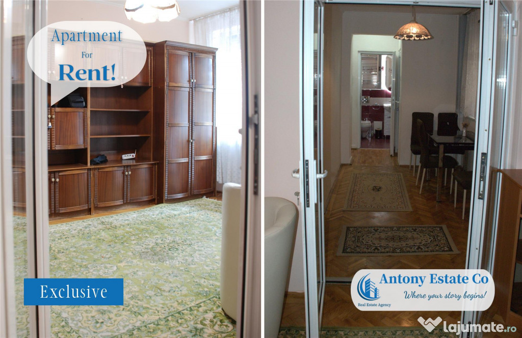 Apartament de inchiriat, 3 camere, Transilvaniei, Rogerius