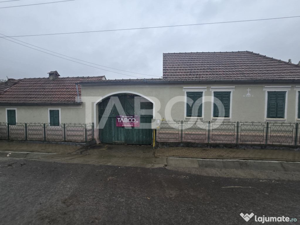 Casa individuala 60 mpu 974 m teren sat Armeni Sibiu
