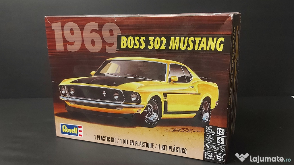 Macheta kit Ford Mustang Boss 302 1969