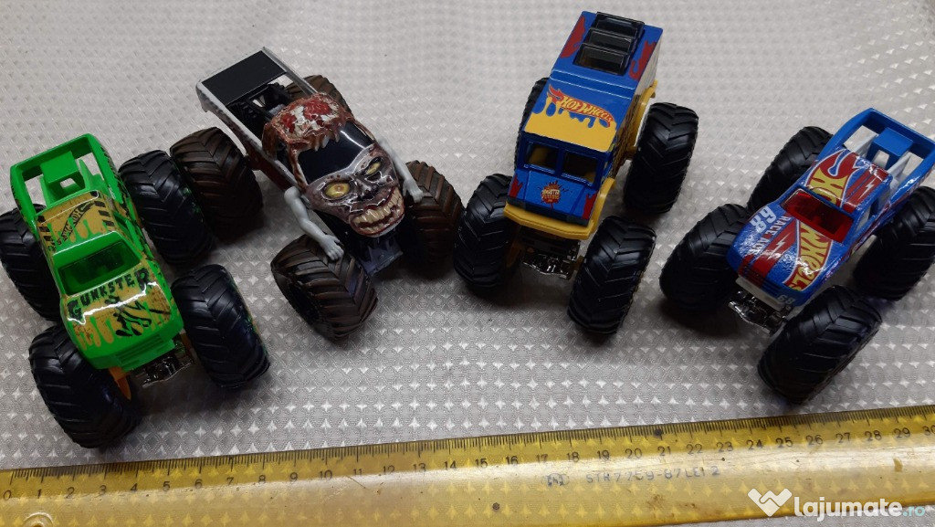 LOT Masinute Monster Truck Carcasa Metal