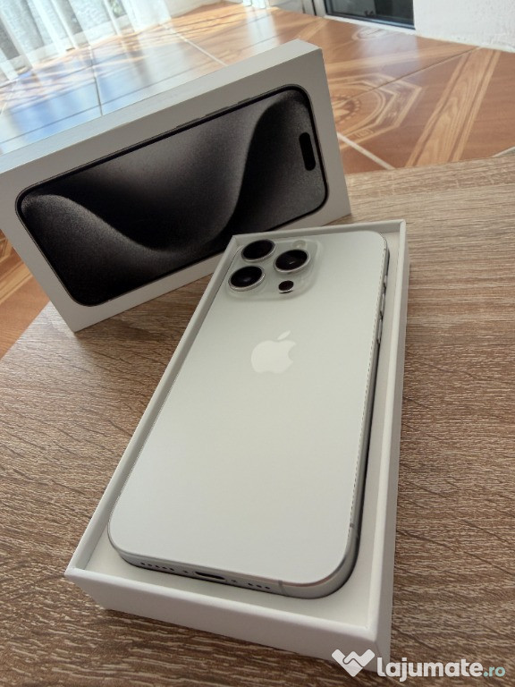 IPhone 15 Pro White Titanium