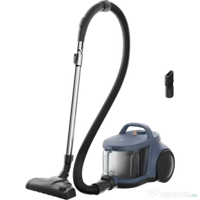 Aspirator fara sac Electrolux EL31C1LDB, 850 W, Sistem filtrare HEPA,