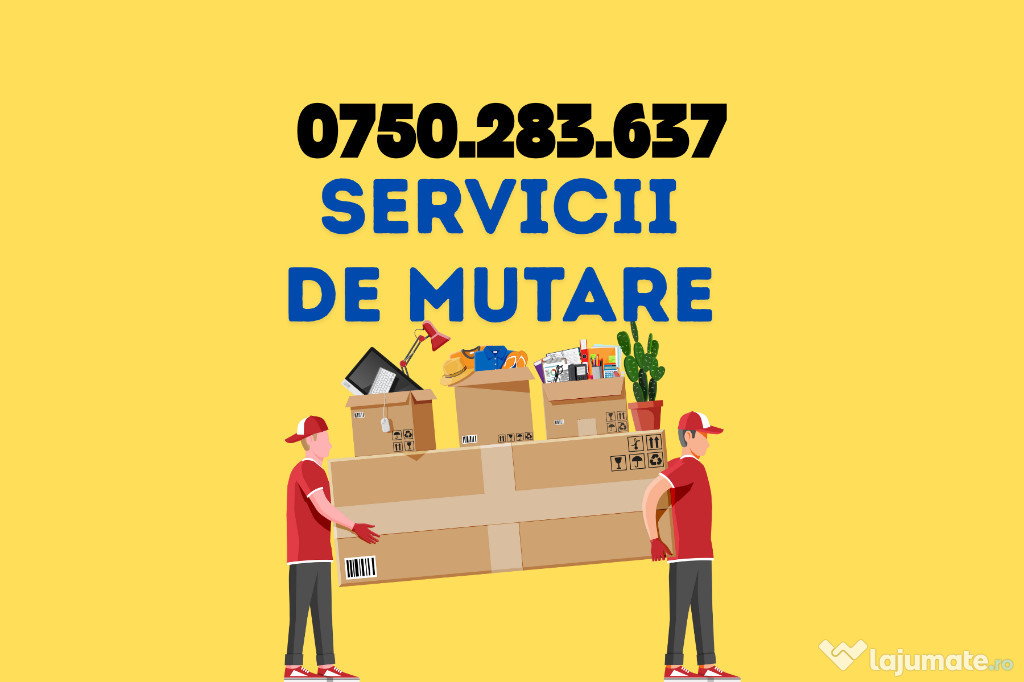 Mutări rapide și sigure – fără griji, fără stres!