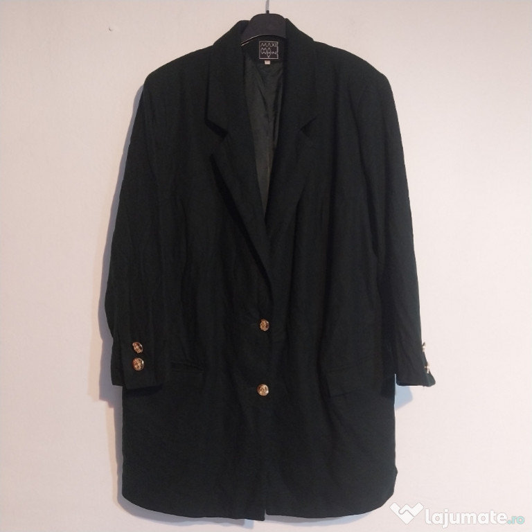 Sacou elegant clasic Maxima Wien v din lână pură (XL-2XL / 44-46)