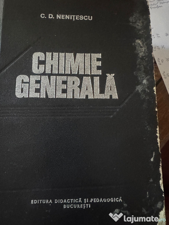 Chimie Generală, C.D. NENIȚESCU