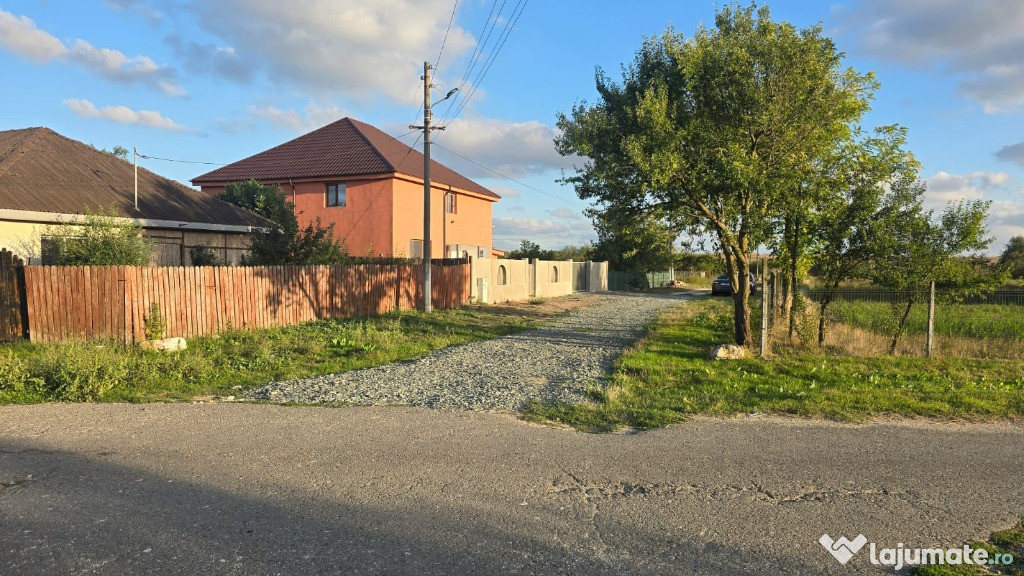 Teren Intravilan 4000 mp Potarnichea comuna Topraisar,utilitati langa