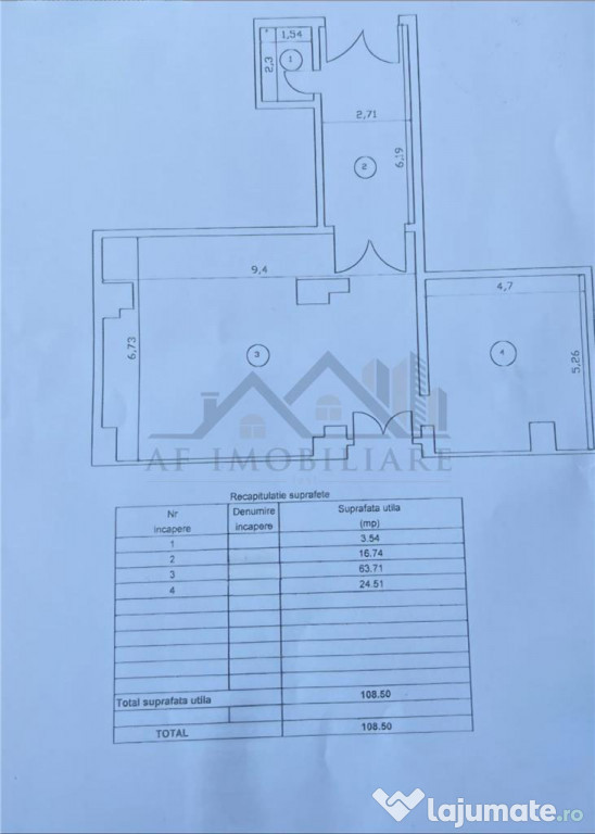 Spatiu comercial de in Tatarasi