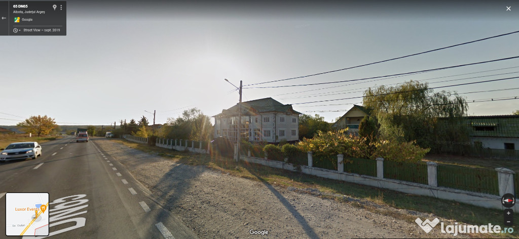 Imobil central Albota, stradal la DN65, pretabil diverse activitati